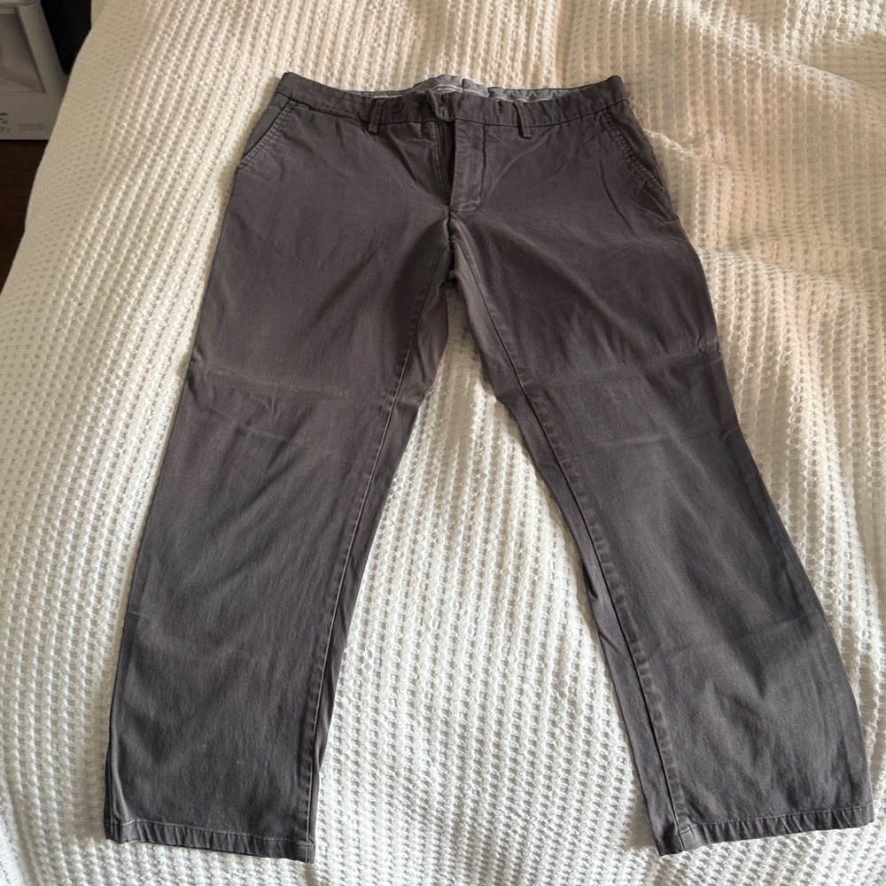 Men's Gray Pants - Ballin Modern Fit Atwater